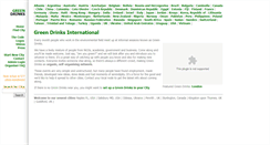 Desktop Screenshot of greendrinks.org